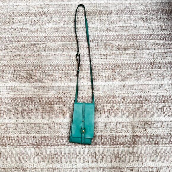 HOBO cross-body leather cell phone and wallet purse - Picture 1 of 5